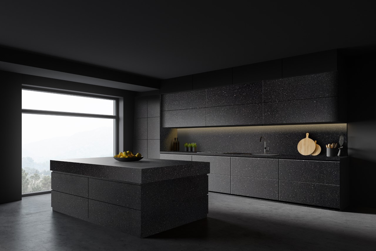 Granito Negro Galaxy