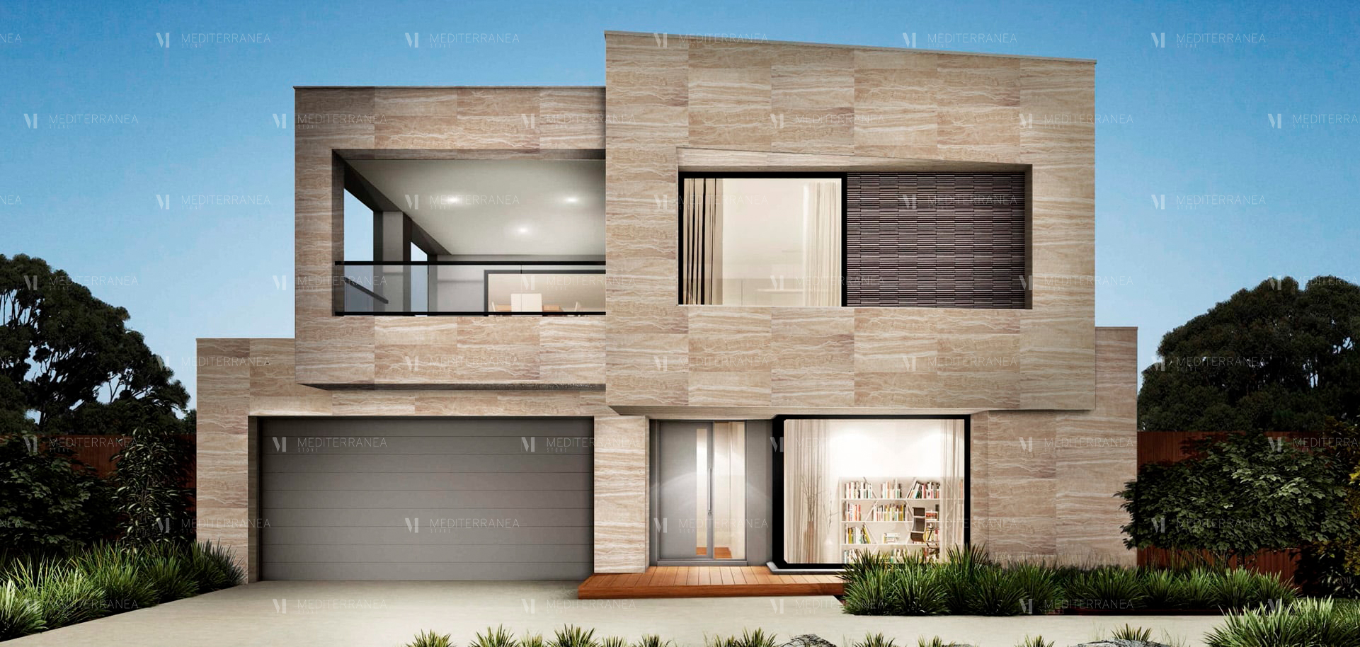 Travertino, piedra natural elegante y versátil para decoración y construcción