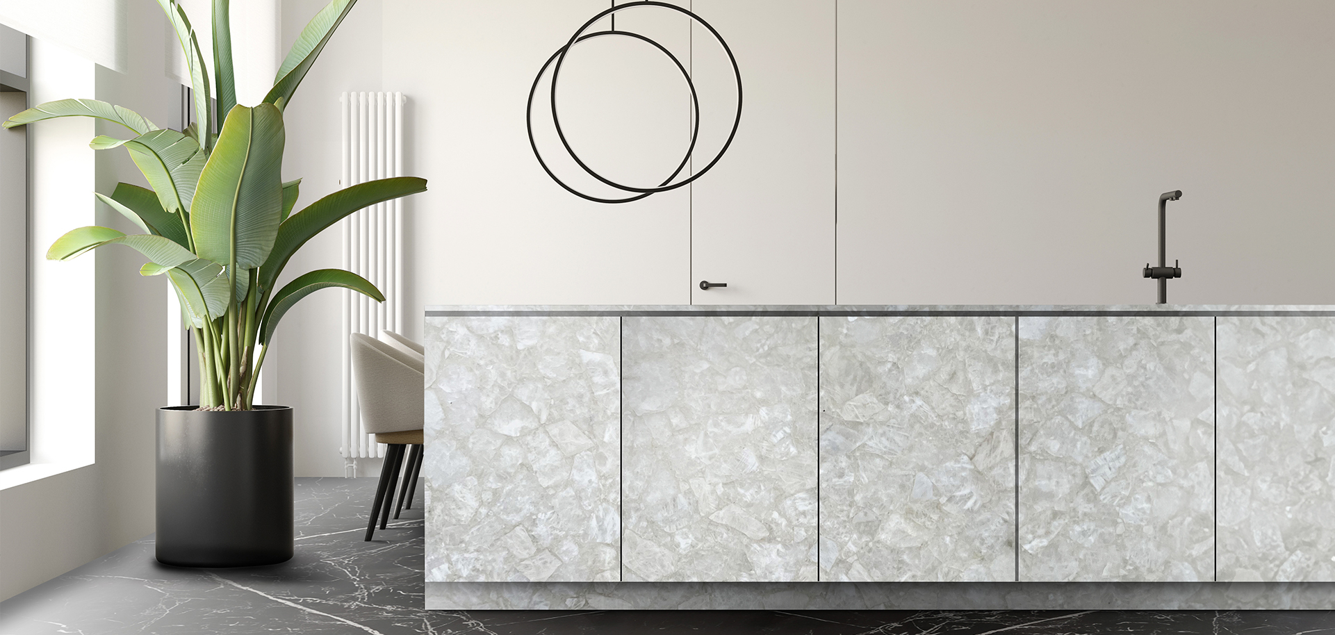 White Quartz Natural